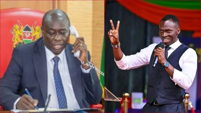 Trevor Ombija claimed DCP leader Rigathi Gachagua lobbied for him to be fired from Royal Media Services.